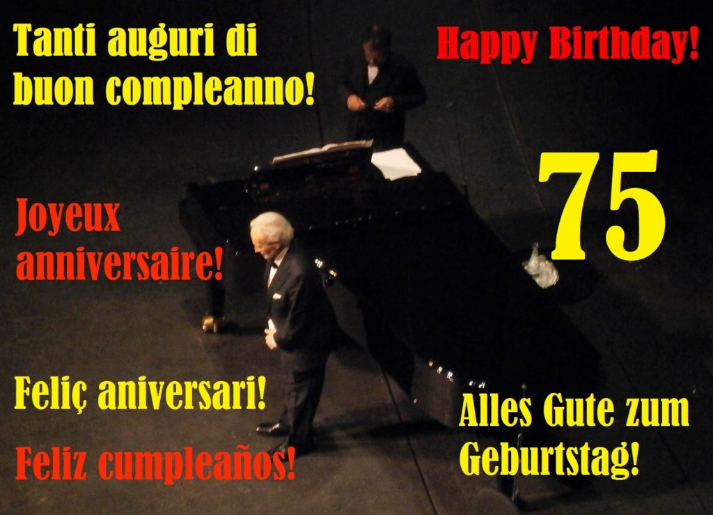 75. Geburtstag José Carreras - Abschiedsgala, Wiener Staatsoper